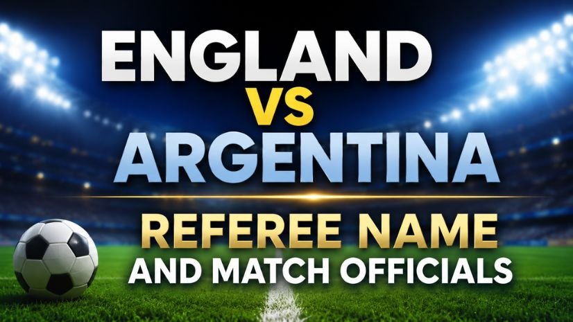 England vs Argentina Referee Name and Match Officials